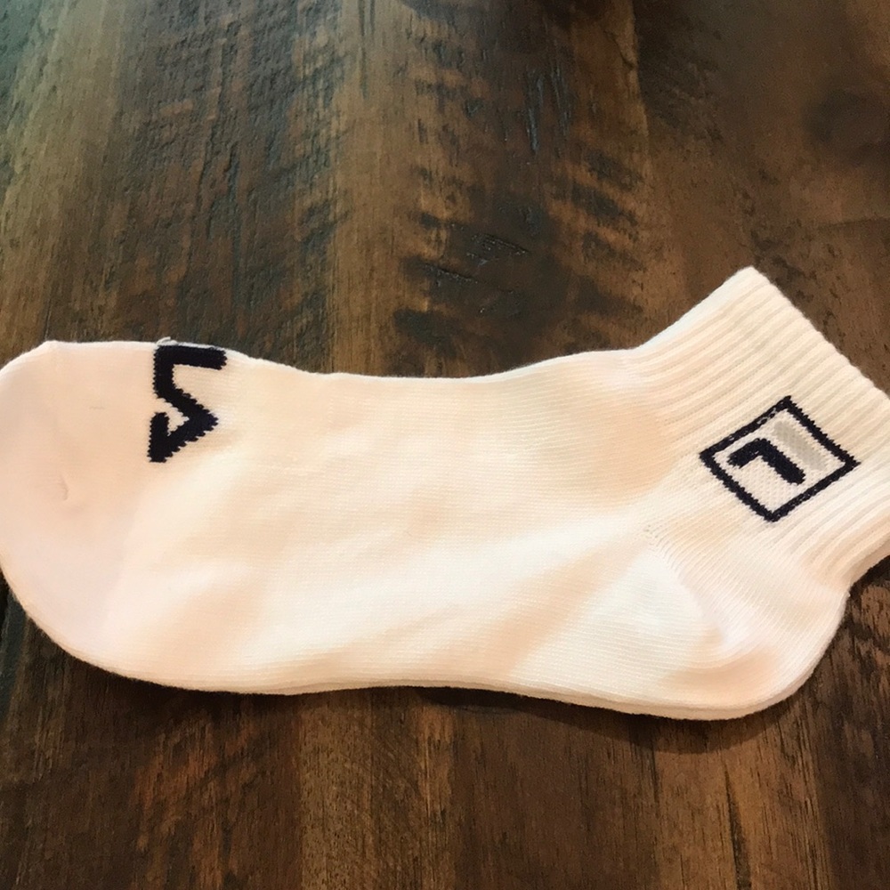 FILA white socks